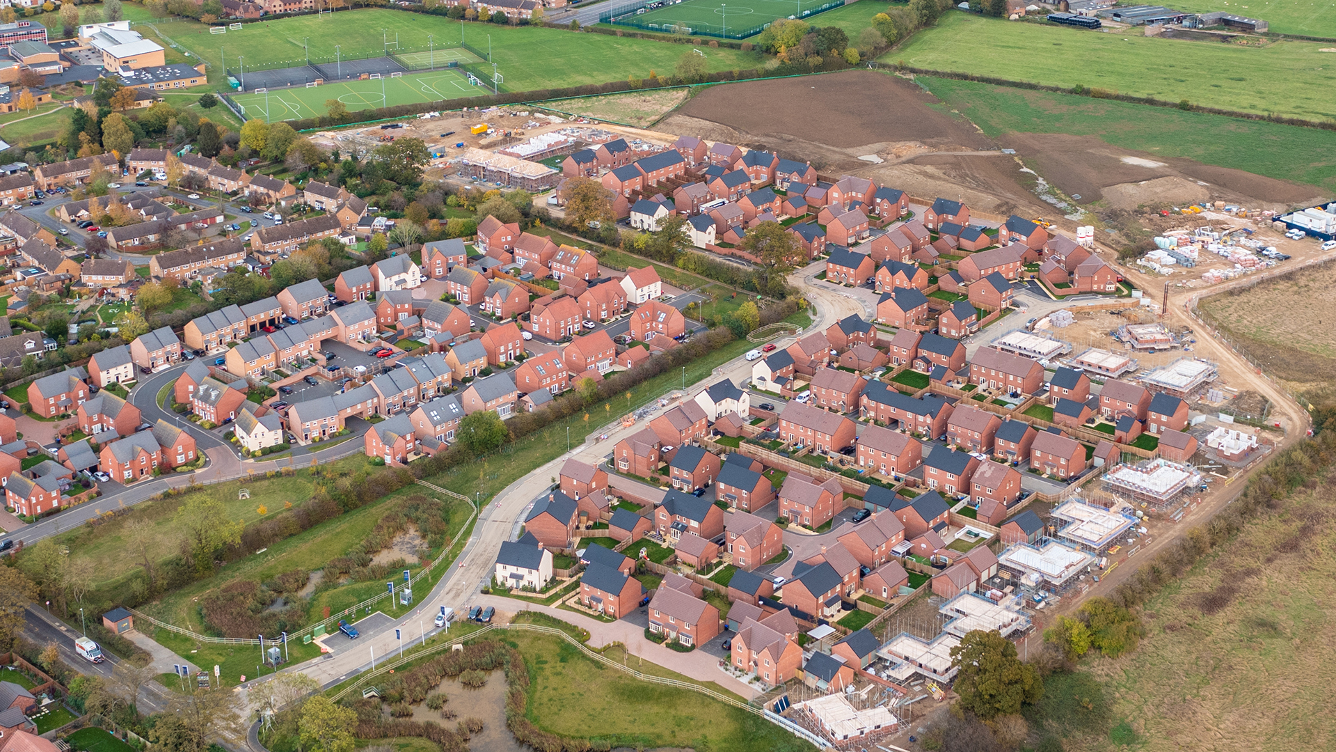 New homes, land planning applications by Hallam Land.