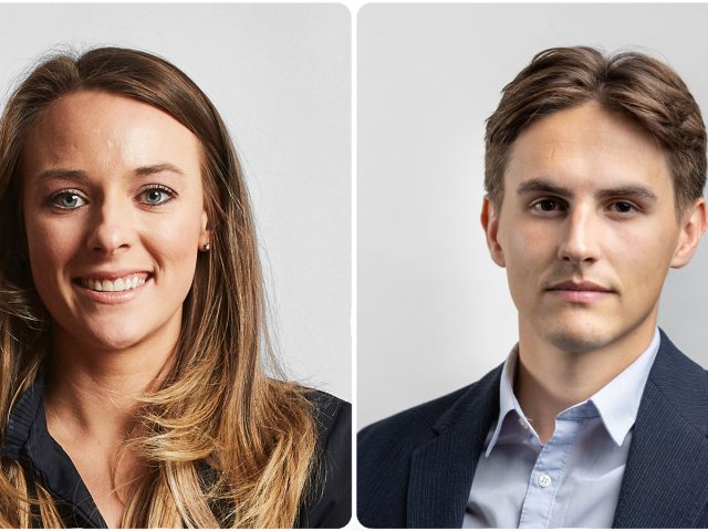Gillian Smith and Matthew Pruce.