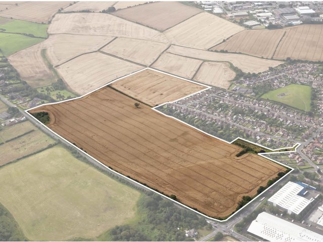 Sutton Aerial view for Residental land plots